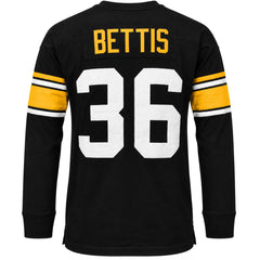 Mitchell & Ness NFL Pittsburgh Steelers #36 Bettis Mens Black Top