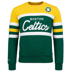 Mitchell & Ness NBA Boston Celtics Head Coach Mens Green Sweater