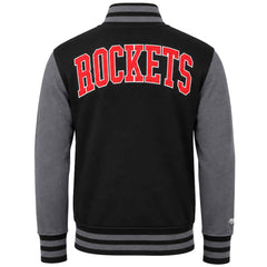 Mitchell & Ness NBA Houston Rockets Mens Black Varsity Jacket