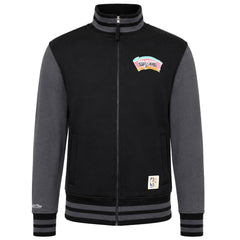 Mitchell & Ness NBA San Antonio Spurs Mens Black/Grey Varsity Jacket