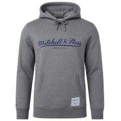 Mitchell & Ness Classic Fleece Mens Grey Hoodie