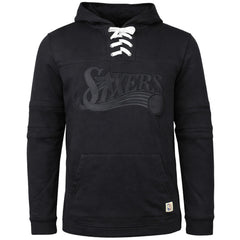 Mitchell & Ness NBA Philadelphia 76ers Mens Black Hoodie