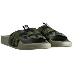 Slydes Fade Mens Khaki Sliders