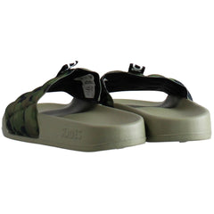 Slydes Fade Mens Khaki Sliders