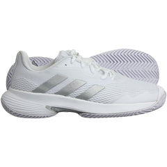 Adidas CourtJam Control Womens White Tennis Shoes