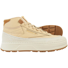 Reebok Club C Geo Mid Womens Pink Trainers