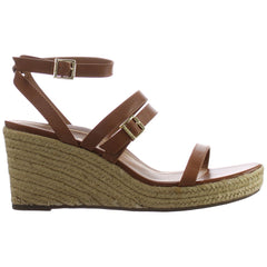 Vionic Sabina Womens Brown Wedges
