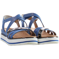Vionic Kellyn Womens Blue Sandals
