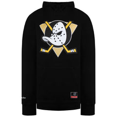 Mitchell & Ness NHL Anaheim Ducks Team Logo Black Hoodie