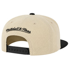 Mitchell & Ness NBA Utah Jazz Vintage Jockey Off White Cap
