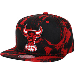 Mitchell & Ness NBA Chicago Bulls Down For All Black/Red Cap