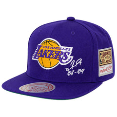 Mitchell & Ness NBA Los Angeles Lakers Jersey Love Purple Cap