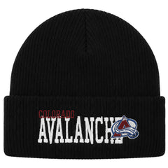 Mitchell & Ness NHL Colorado Avalanche Billboard Black Beanie