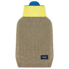 Hackett London Hot Water Bottle Brown Cover