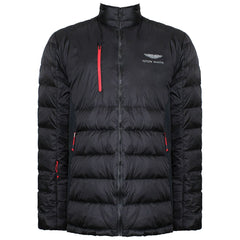 Hackett Aston Martin Apex Mens Black Moto Jacket