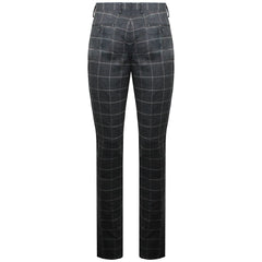 Hackett London Stretch Flan Window Pane Mens Brown Suit