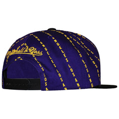 Mitchell & Ness NBA Los Angeles Lakers City Pinstripe Deadstock Cap