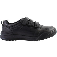 Hush Puppies Scott Kids Black Trainers