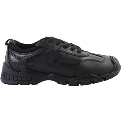 Hush Puppies Travis Kids Black Trainers