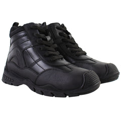 Hush Puppies Titus Kids Black Boots