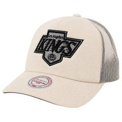 Mitchell & Ness NHL Los Angeles Kings Evergreen Trucker Off White Cap