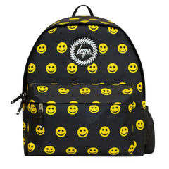 Hype Smile Iconic Black/Yellow Backpack