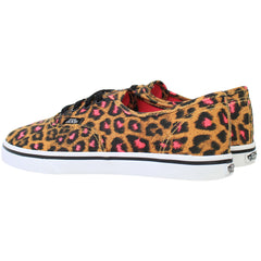 Vans Off The Wall Leopard Print Kids Brown Plimsolls