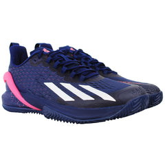Adidas Adizero Cybersonic Clay Mens Navy Padel Shoes