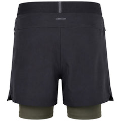 Adidas 2in1 Power Workout Mens Black Shorts