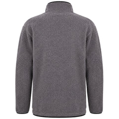 Adidas Xploric Pile Snap Mens Grey Sweater