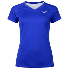 Mizuno Logo Womens Blue T-Shirt