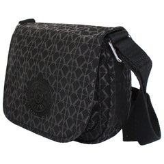 Kipling Loreen Mini Signature Womens Black Crossbody Bag