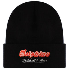 Mitchell & Ness NFL Miami Dolphins Origins Knit Beanie