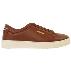 Lambretta Robbie Mens Brown Trainers