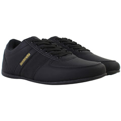 Lambretta Euro Mens Black Trainers