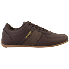 Lambretta Euro Mens Brown Trainers