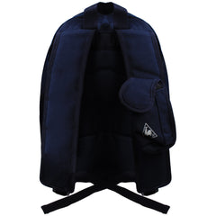 Le Coq Sportif Logo Navy/Silver Backpack