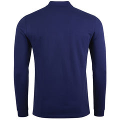 Lyle & Scott Long Sleeve Mens Navy Polo Shirt