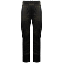 Represent Military Mens Brown Check Track Pants