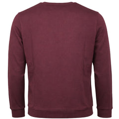 Lyle & Scott Crew Mens Burgundy Sweater