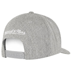 Mitchell & Ness Flat Peak 110 Curved Grey Cap