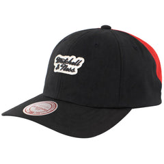 Mitchell & Ness Split Back Black/Red Cap
