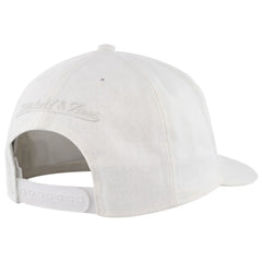 Mitchell & Ness Interlocked 110 Off White Cap