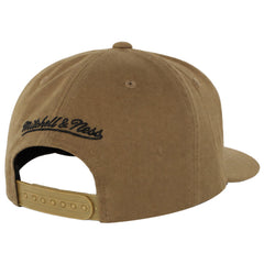 Mitchell & Ness Branded Panel Box Logo Brown Cap