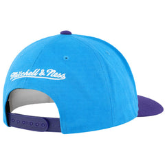 Mitchell & Ness NBA Charlotte Hornets XL Logo 2 Tone Blue/Purple Cap