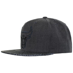 Mitchell & Ness Chicago Bulls Mens Grey Cap