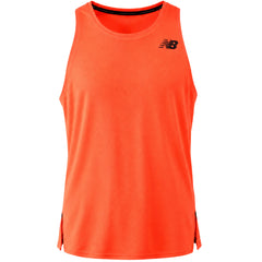 New Balance Q Speed Singlet Mens Orange Vest