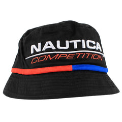 Nautica Rogers Black Bucket Hat