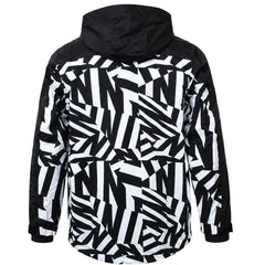 Nautica Ghost Oh Mens Black/White Jacket