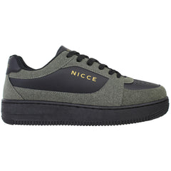 Nicce Parati Mens Black/Grey Trainers